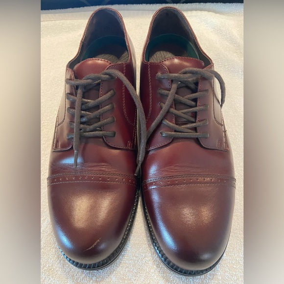 Nunn Bush Men’s Brown Cap Toe Genuine Leather Shoes US Size 11M - Picture 6 of 9
